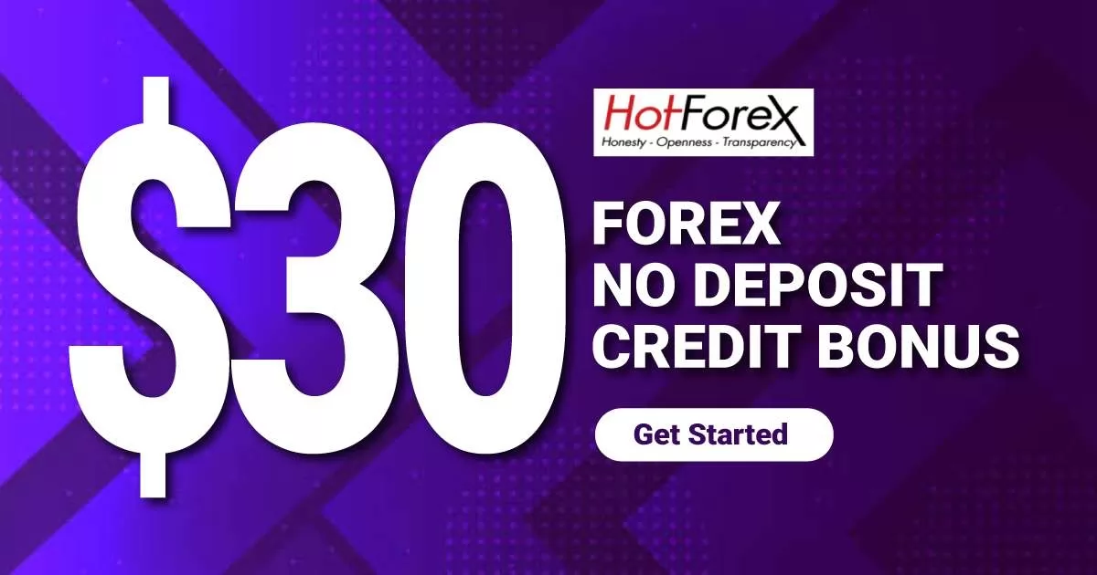  FREE 30 USD No Deposit Bonus - HotForex 